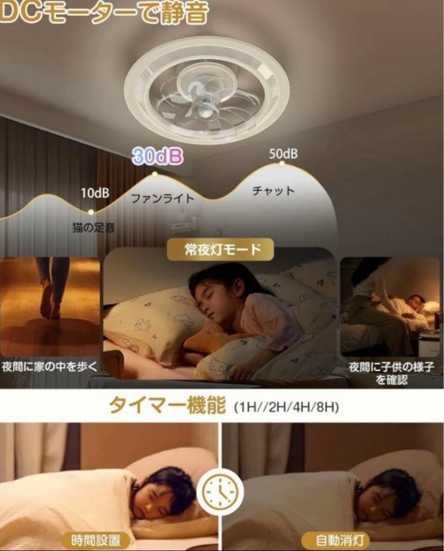 【節電×オシャレモデル】 シーリングファンライト 導光板 ledシーリングファン