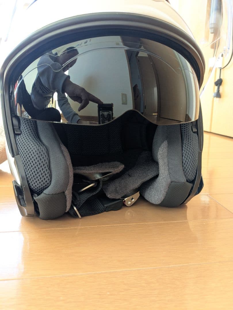 SHOEI J-Cruise II ，シルバー， サイズ:M， Jクルーズ2