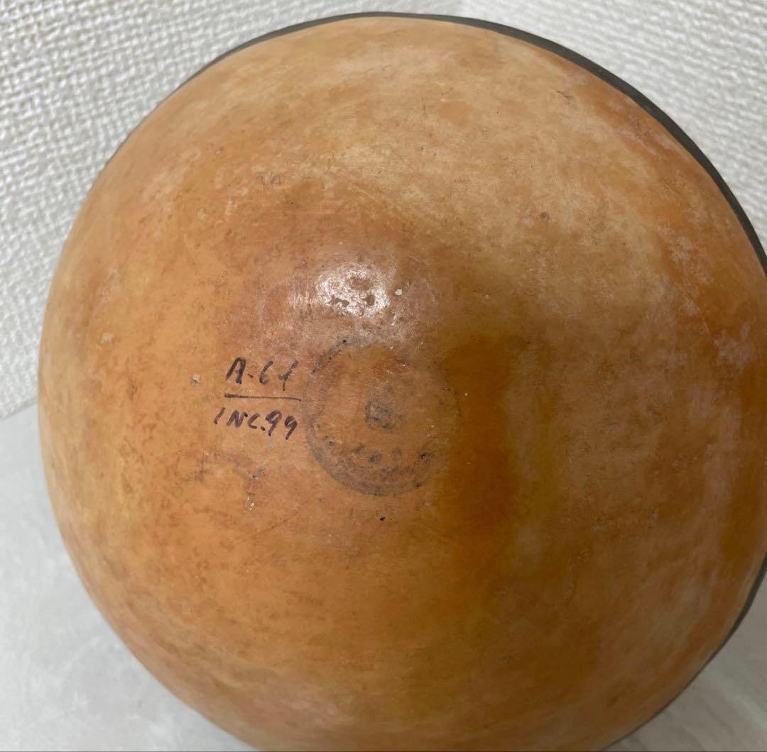 アーチ型(橋型双注口）土器　ナスカ　儀礼用　南米　ペルー　古代アンデス