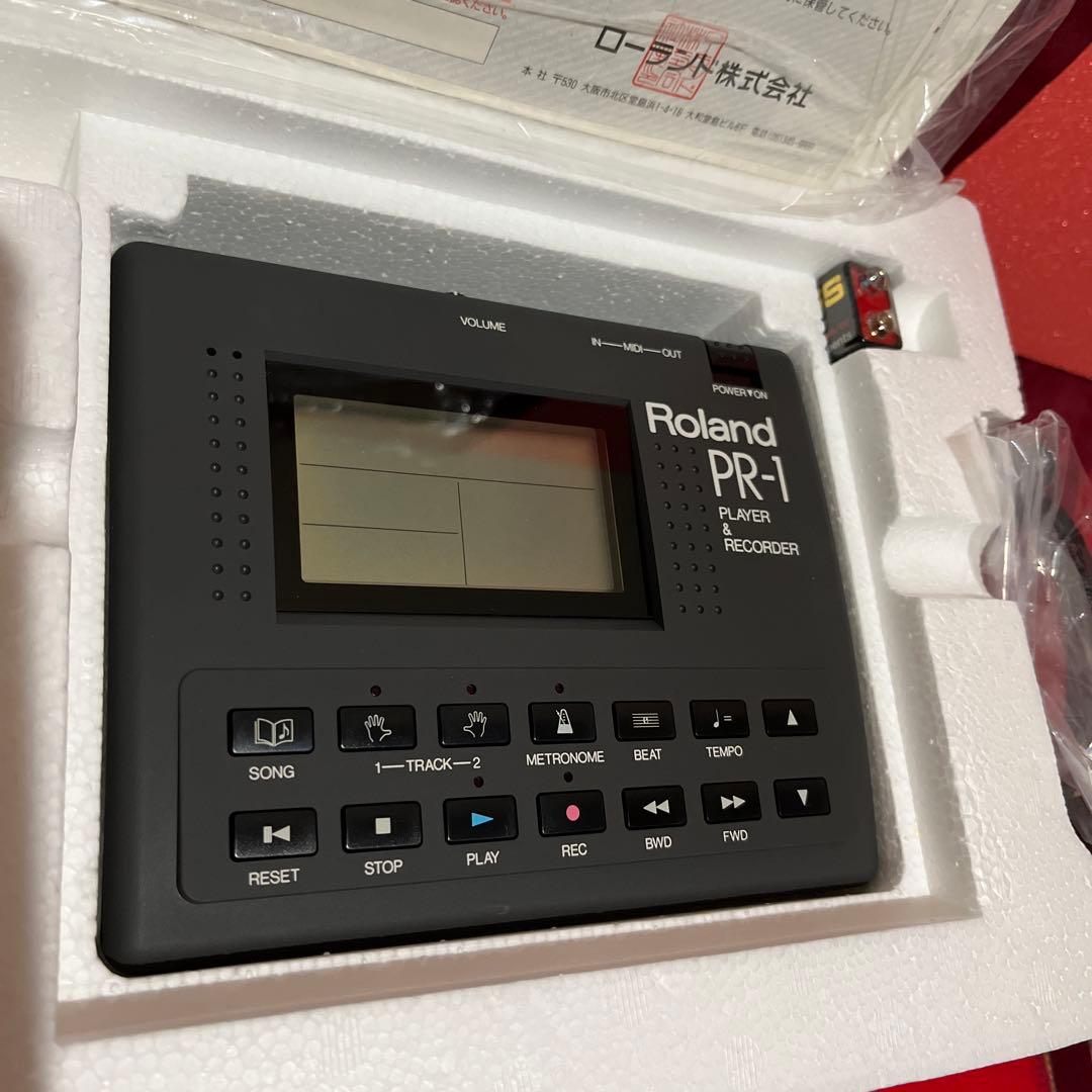 ■Roland●未使用ＰR−1♦プレーヤー＆●レコーダー♦シーケンサー