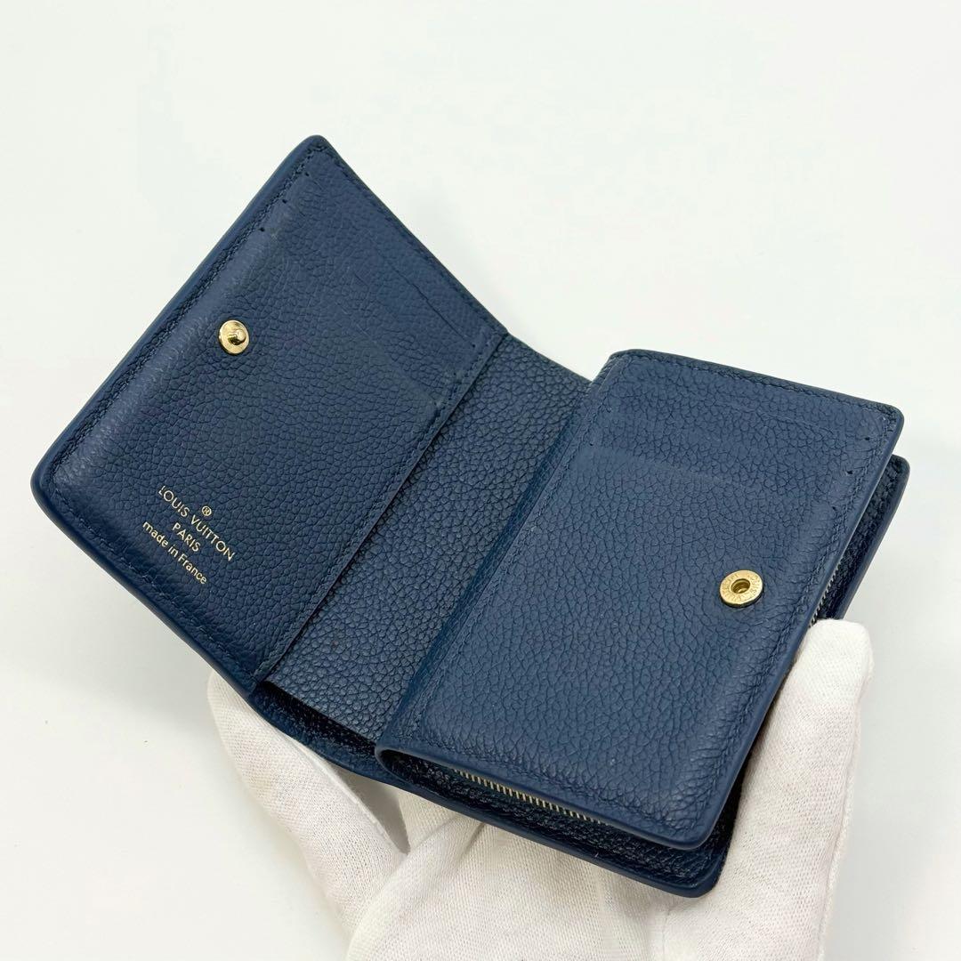 りる超極美品23年限定ルイヴィトン アンプラント クレア二つ折り財布