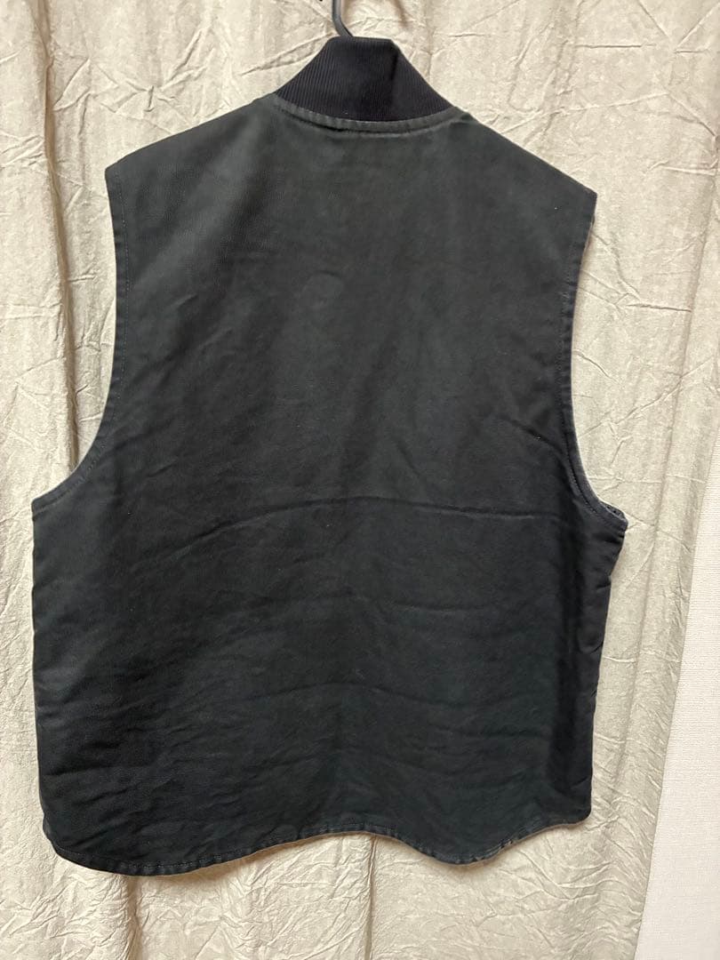 Carhartt ダックベスト（メキシコ製）　ブラック　Lサイズ