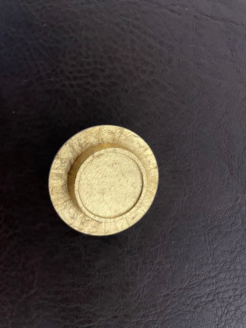 十四代朝日豊斎　鹿背茶入　共箱　仕覆　栞　朝日焼　茶道具　茶入