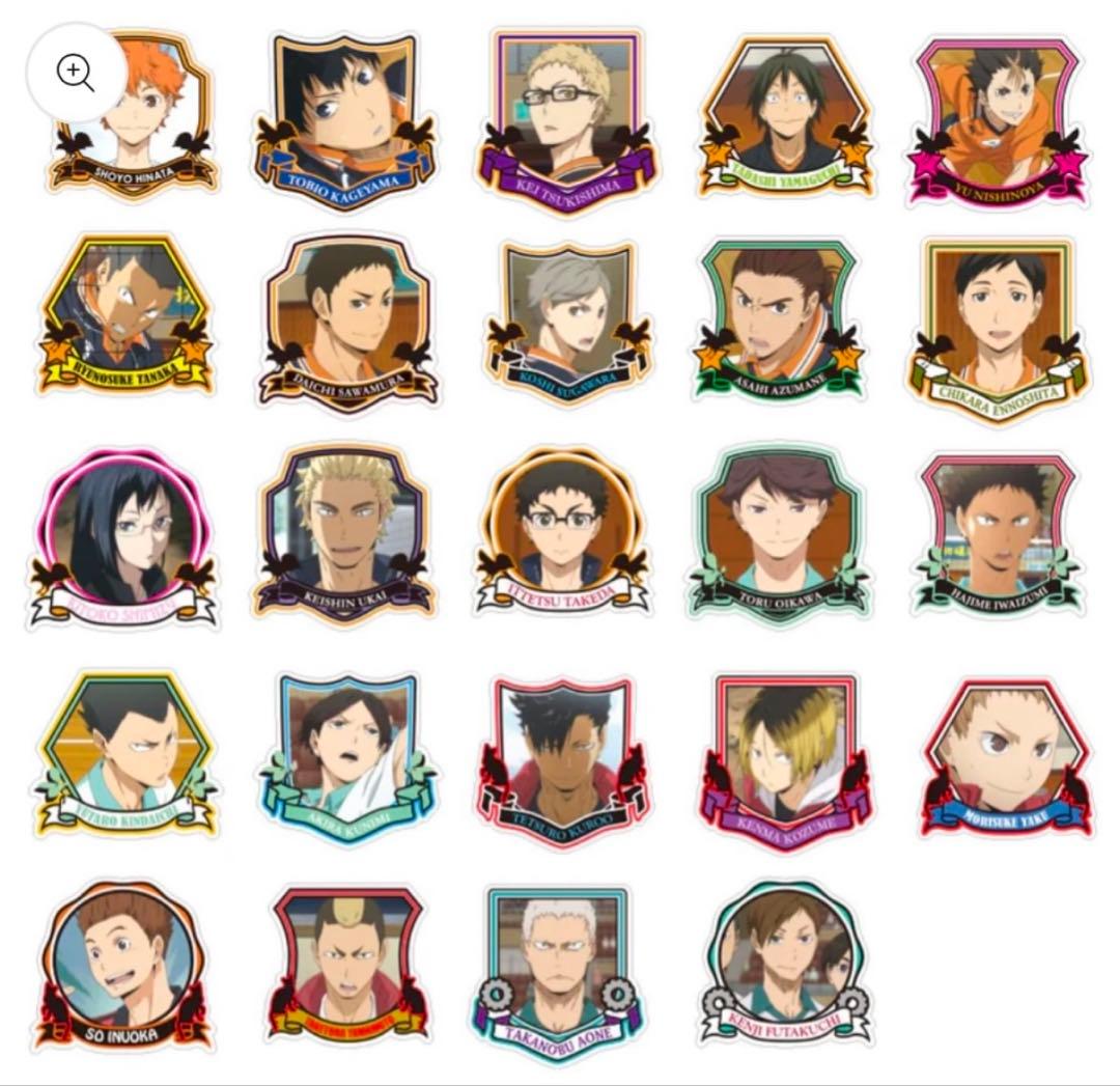 ハイキュー アクリルバッジコレクション 名場面ver. 未開封10点