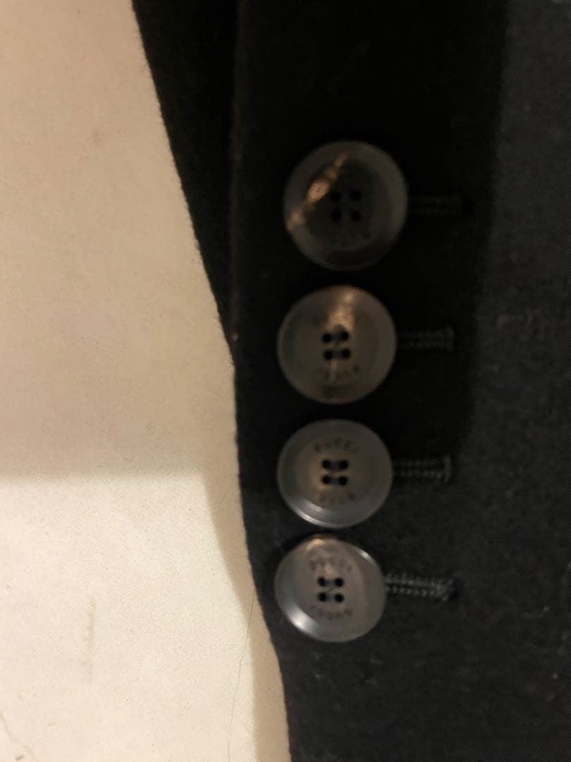 美品GUCCI ブラック チェスターコート