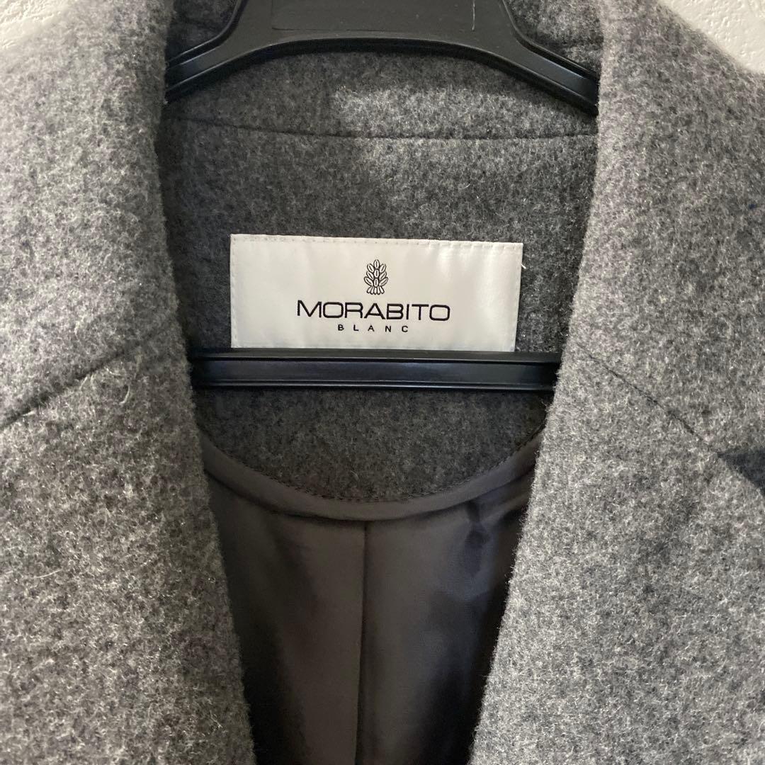 MORABITO グレー チェスターコート