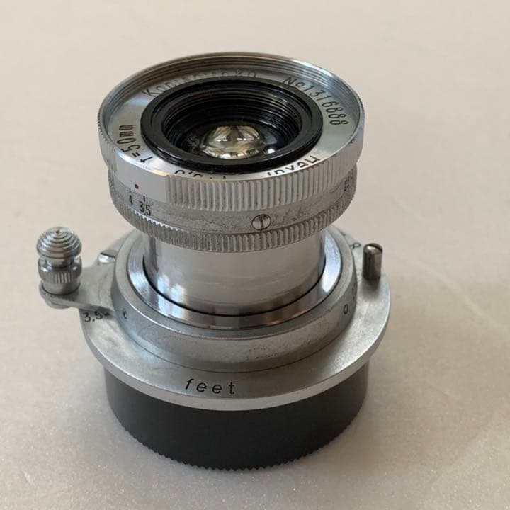 Konishiroku Hexar ヘキサー 50mm f3.5 沈胴式 L39