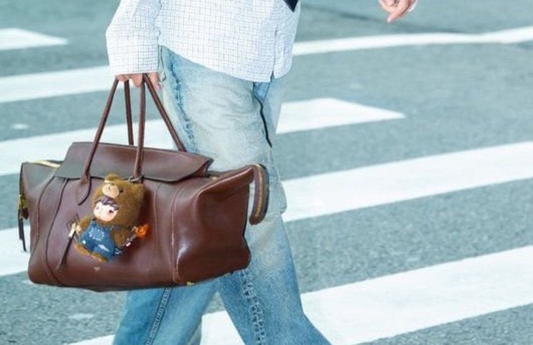 BTS V テテ　アーティストメイド　MUTEボストン+ぬいぐるみセット