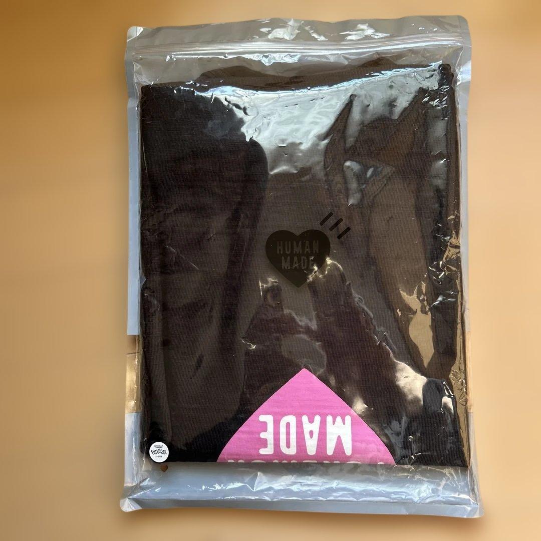 【新品・未使用】HUMAN MADE ピカチュウ Tシャツ ブラックLサイズ