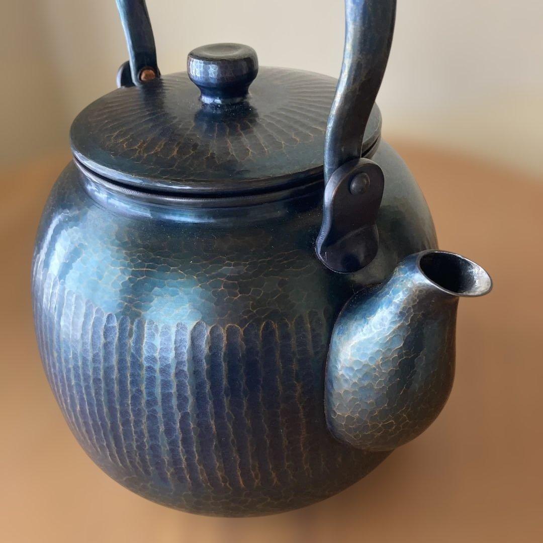 玉川堂　鎚起銅器　茶道具