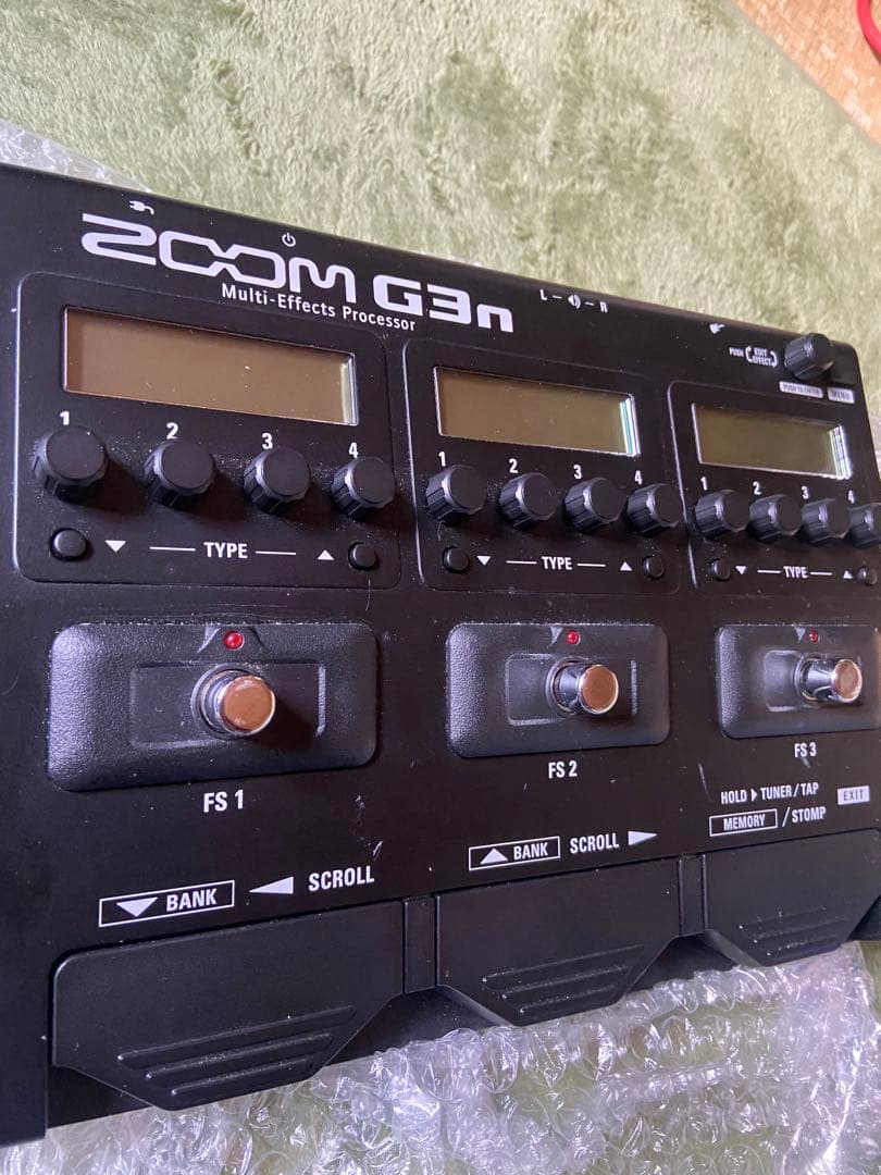 p*e様 正規品ACアダプタ付きZoom G3n マルチエフェクターズームg3n