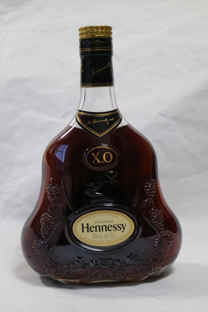 ヘネシー Hennessy XO 金キャップ クリアボトル 700ml 未開封