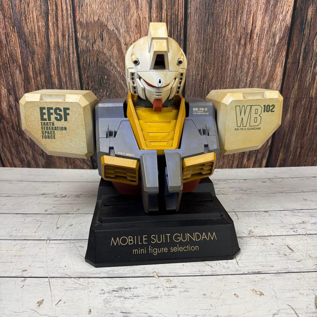 ガンダム 胸像型 ディスプレイケース MOBILE SUIT GUNDAM