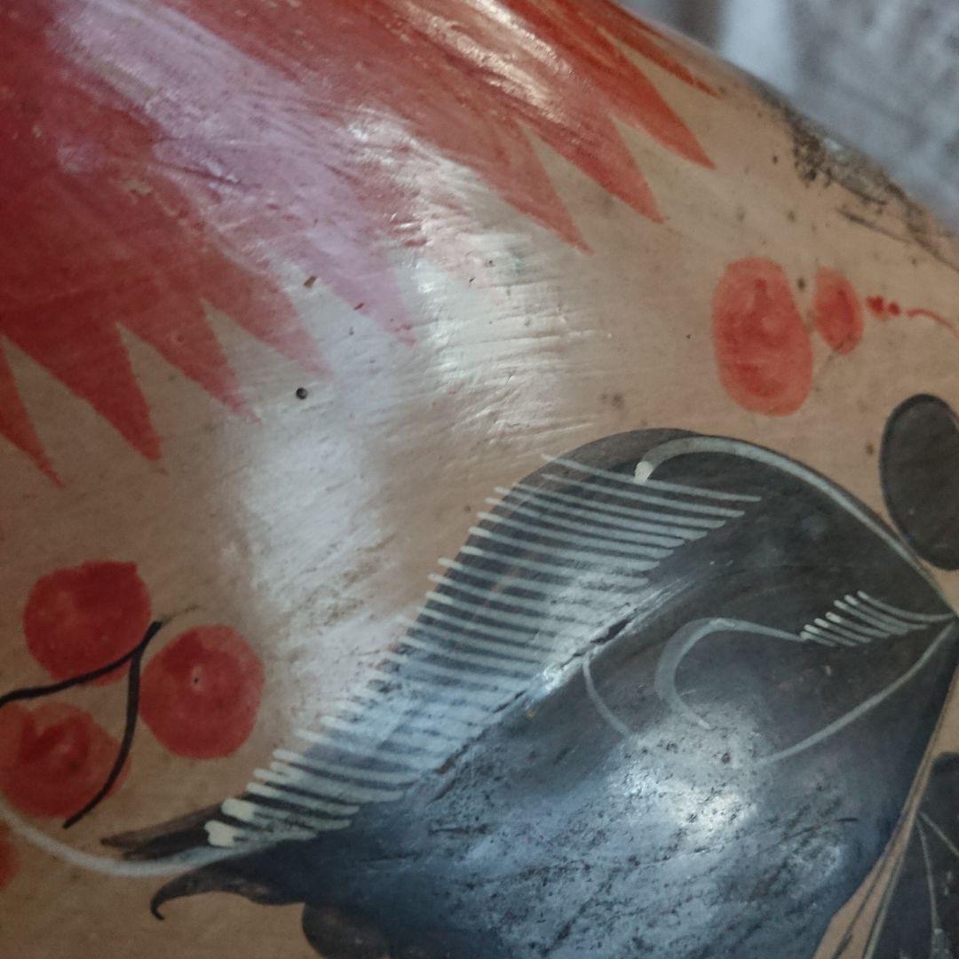 フォークアート 魚 メキシコ 民芸 トナラ焼き 置物 /イームズ ヴィンテージ