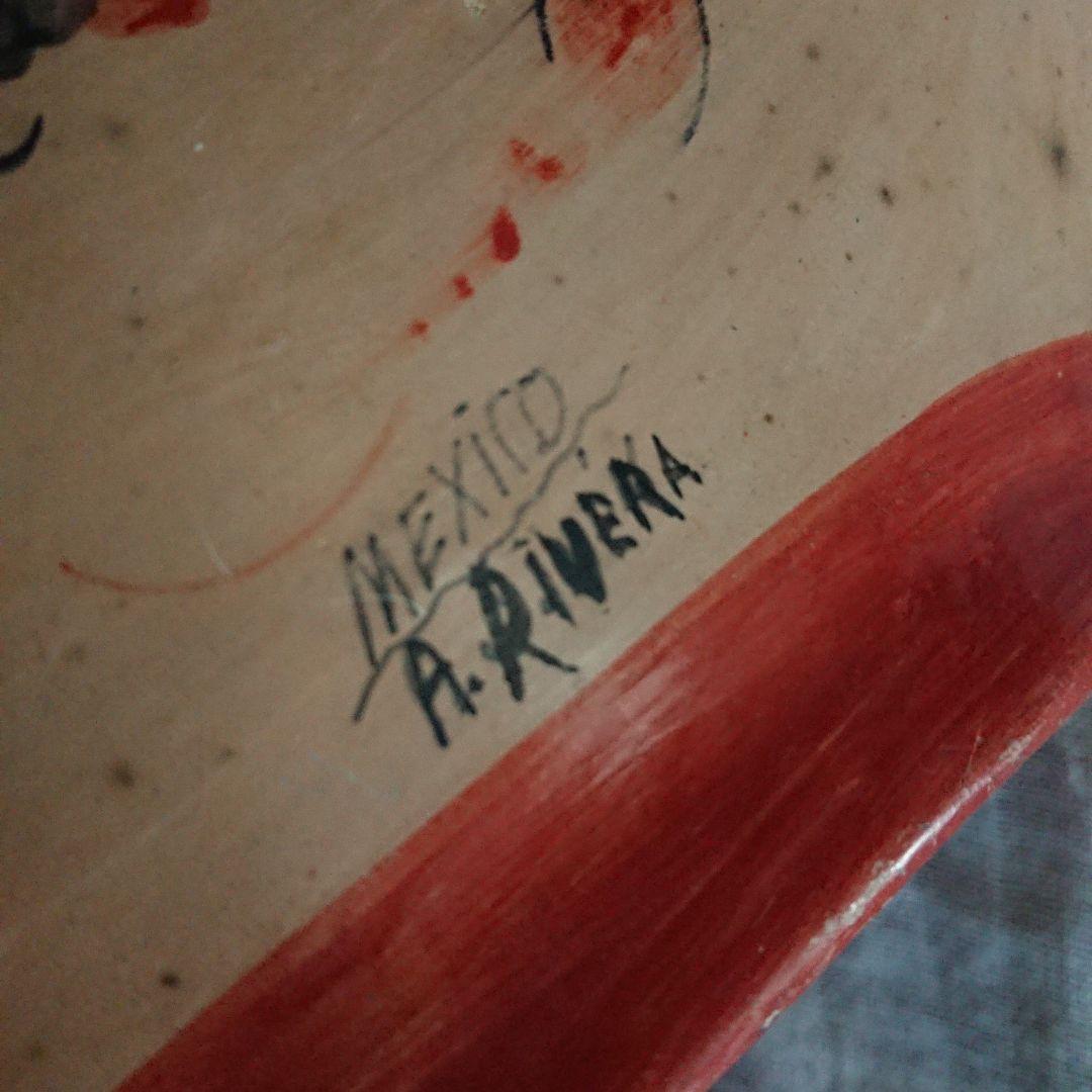 フォークアート 魚 メキシコ 民芸 トナラ焼き 置物 /イームズ ヴィンテージ