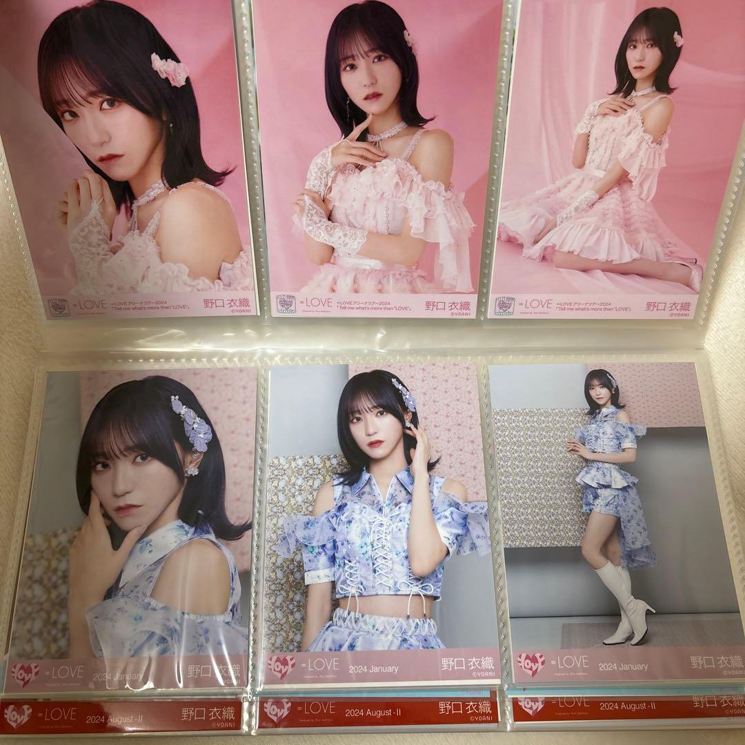 = LOVE イコラブ 野口衣織 生写真コンプセット