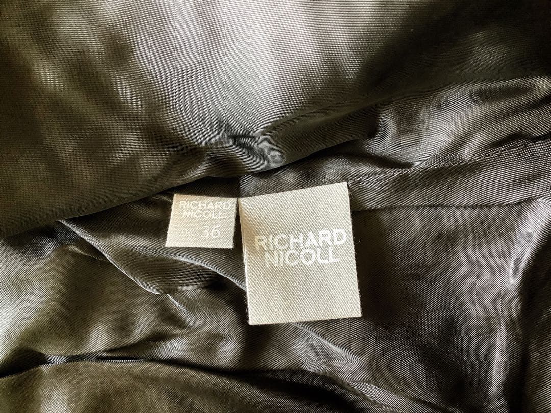 【RICHARD NICOLL】シープスキン×ウール　ジャケット　UK36/M