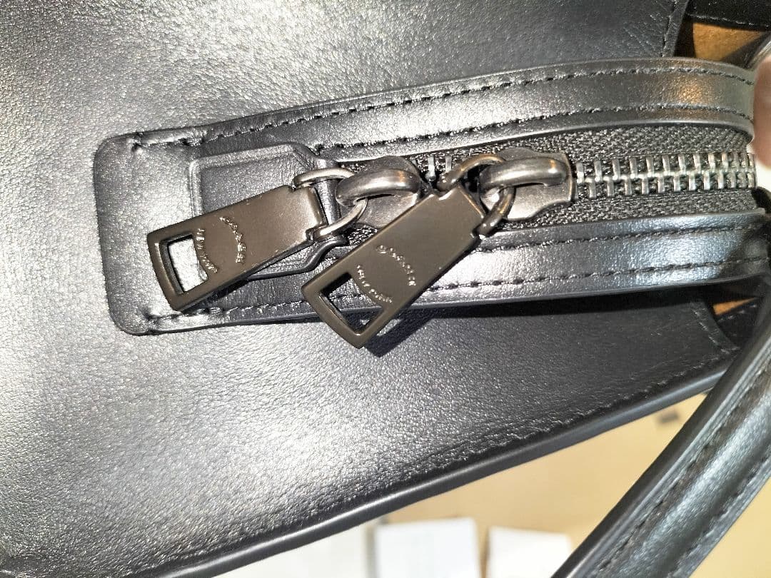 COACH アンドレア キャリーオール ブラック ショルダーバッグ