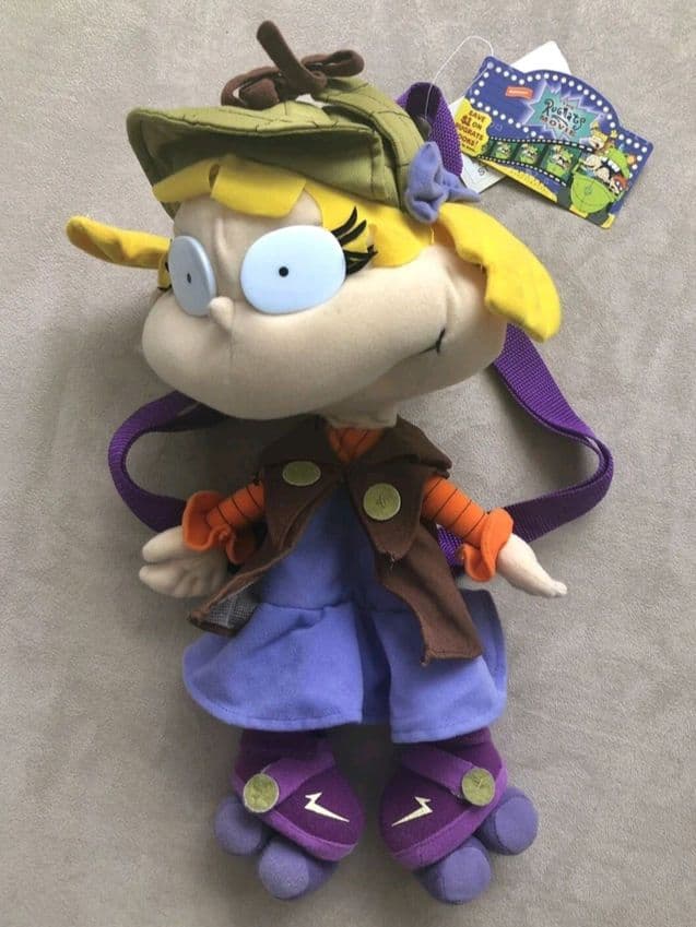 新品バイアコム　ラグラッツ　アンジェリカ　ぬいぐるみバックパック　17インチ