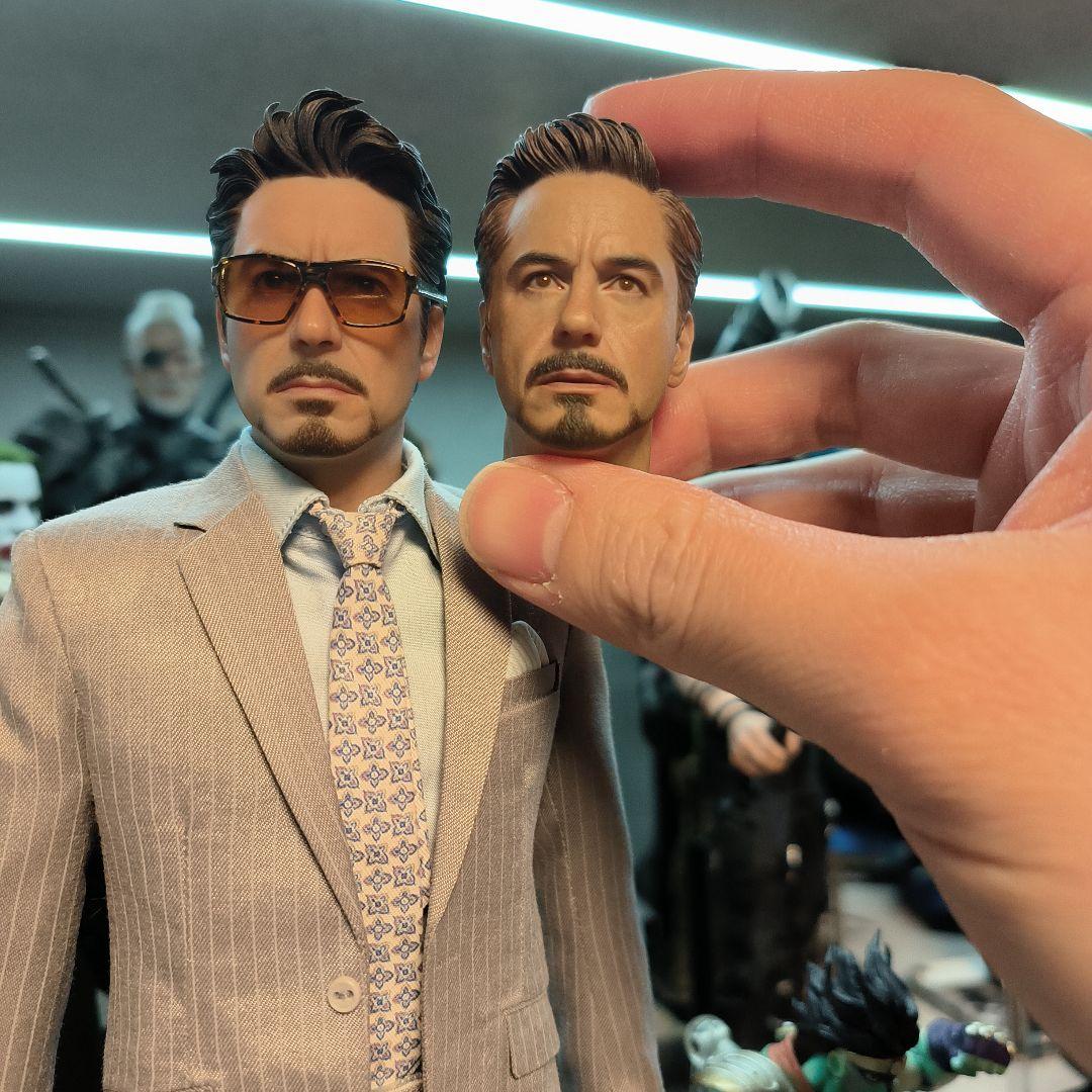 wm_13swtアイアンマン カスタマイズヘッド フィギュアプラスメガネ