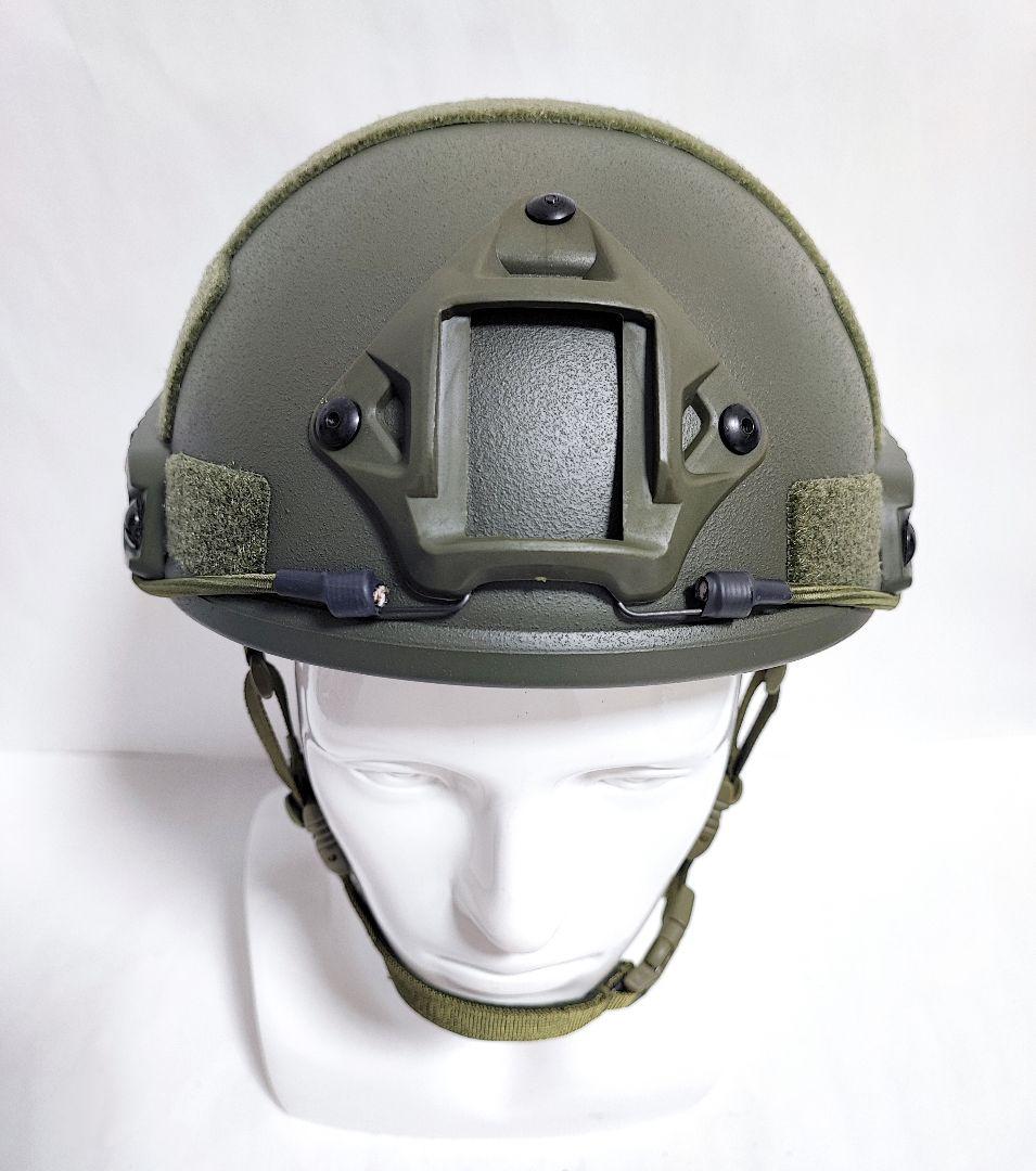 NIJ IIIA レベル3A Fast型 防弾ヘルメット OD 新品未使用