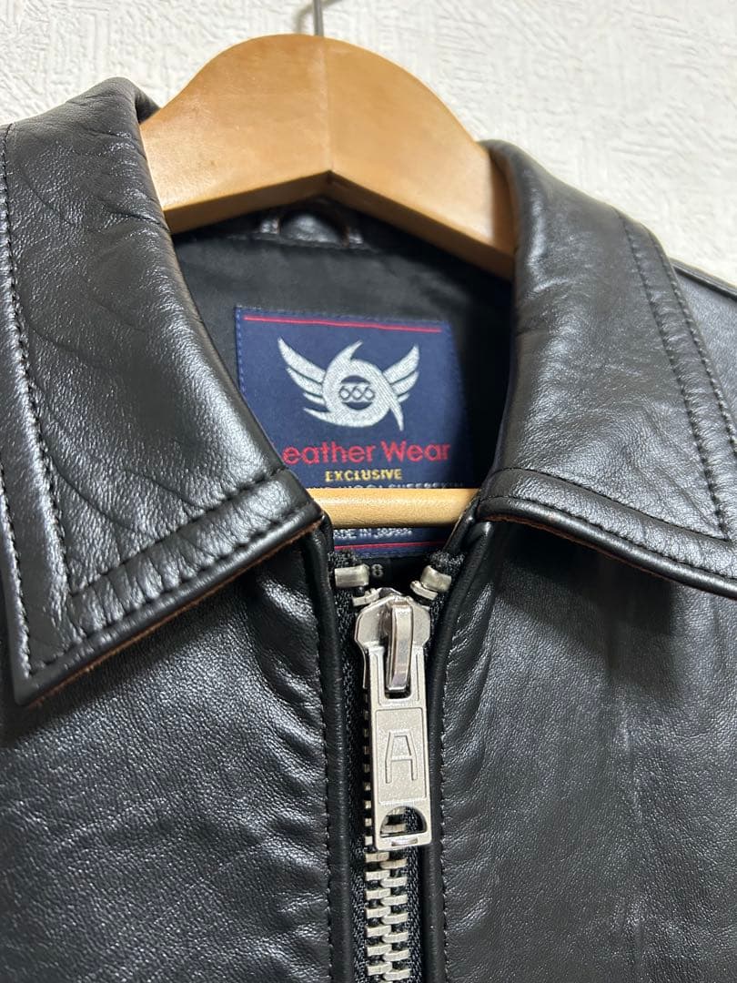 Leather Wear Exclusive ブラックレザージャケット