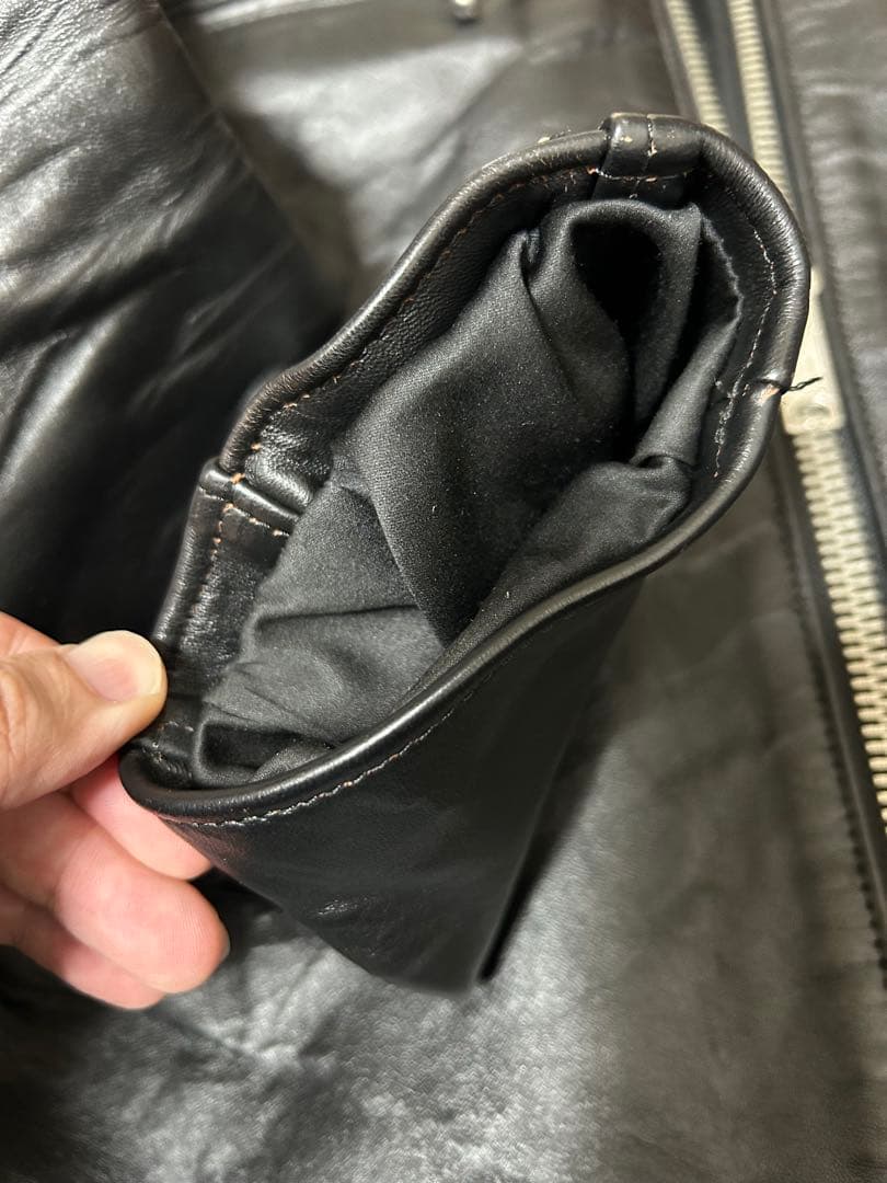 Leather Wear Exclusive ブラックレザージャケット