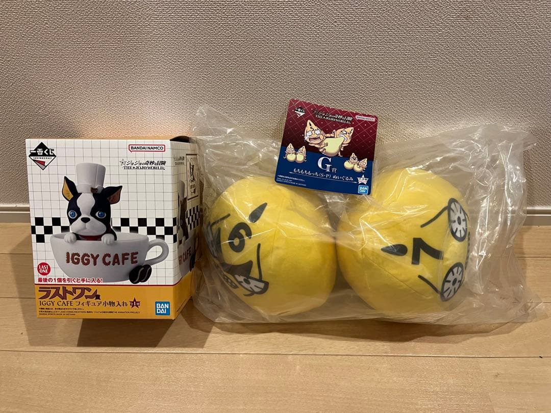 一番くじ　IGGY CAFE フィギュアとピストルズぬいぐるみセット