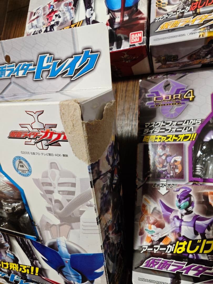 仮面ライダーカブト　C.O.R①〜⑤　まとめ売り