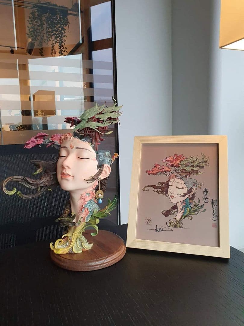 春芒、桃花島　（ガレージキット）