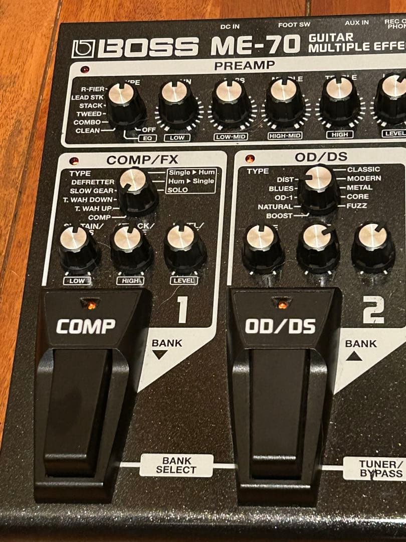 美品☆BOSS ME-70 マルチエフェクター 動作良好　フォロー割あり！