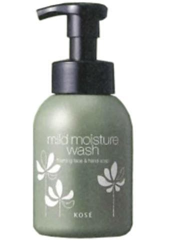 KOSE マイルド モイスチュアウォッシュ2000ｍｌ6個+専用ボトル6個