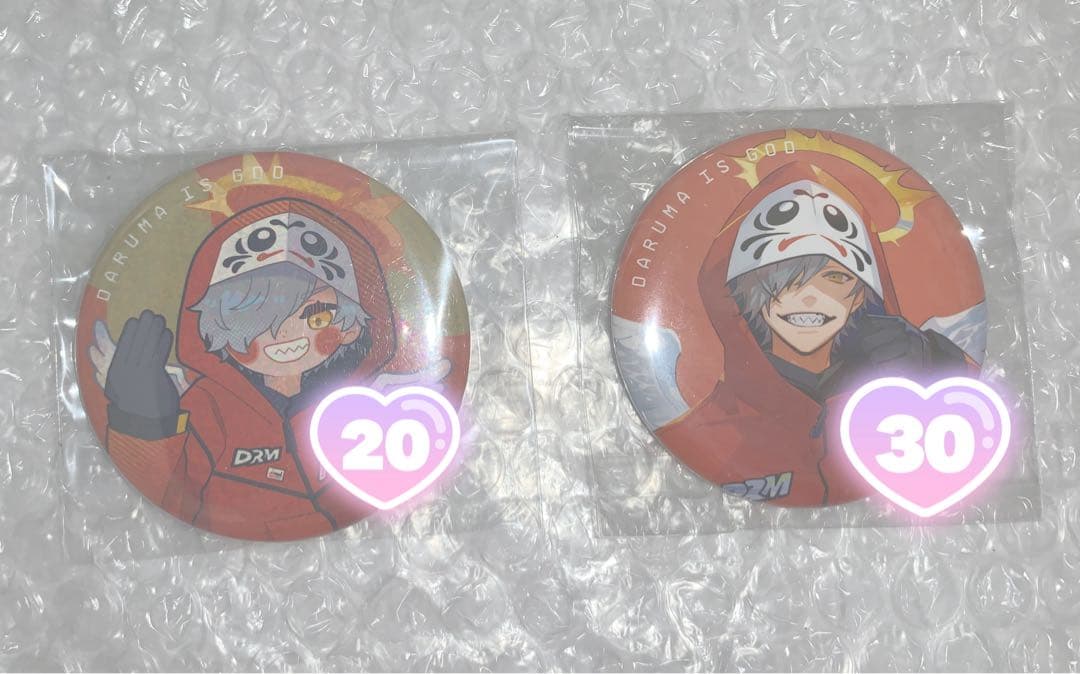 だるまいずごっど 大妖怪 ローソン 缶バッジ50点セット