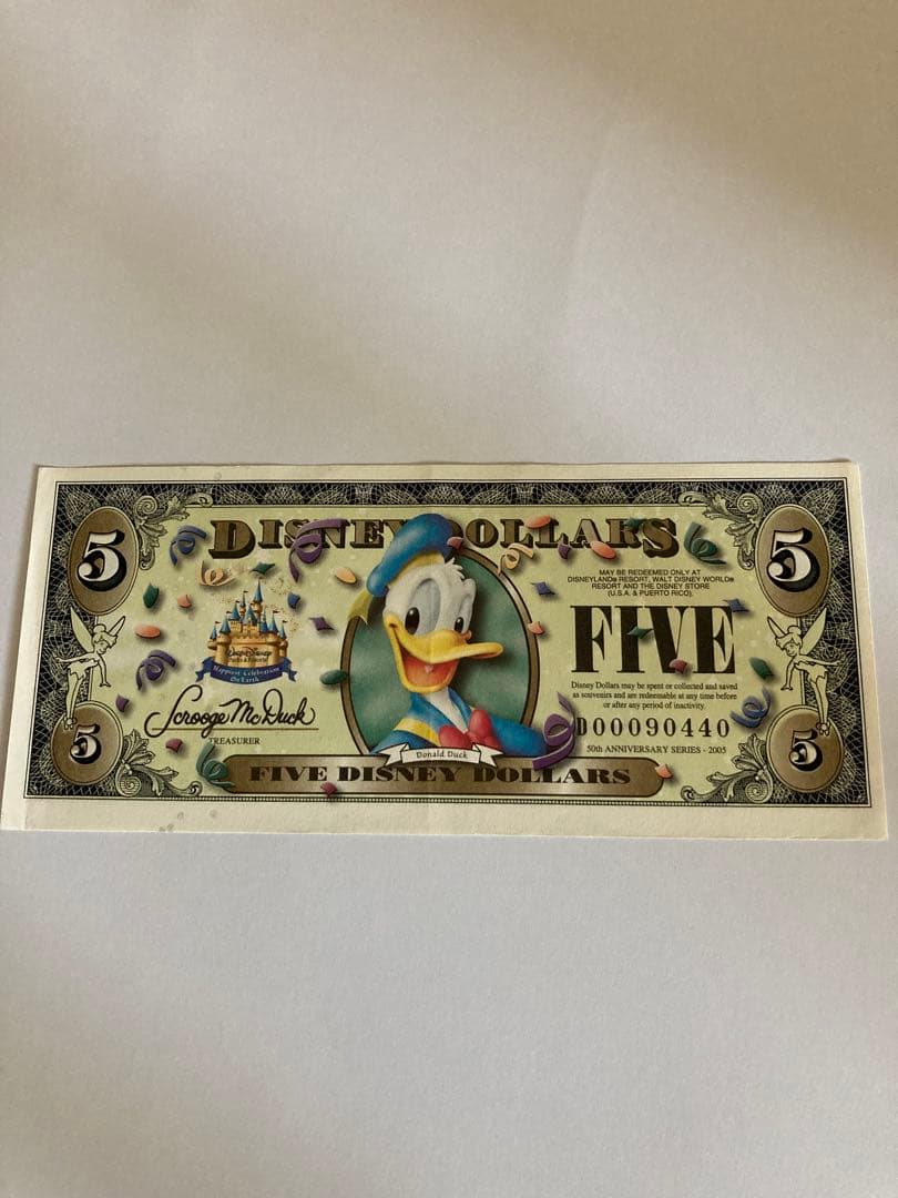 ディズニーダラー　ドナルド