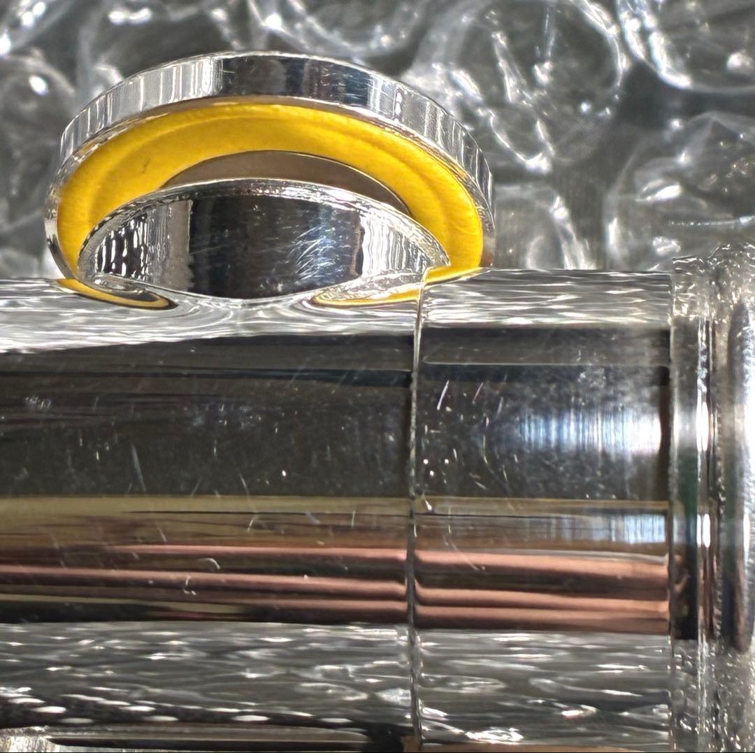 H足部管 銀メッキ洋銀製 C管フルートの高音安定、音色リッチ化に❕良品選定品