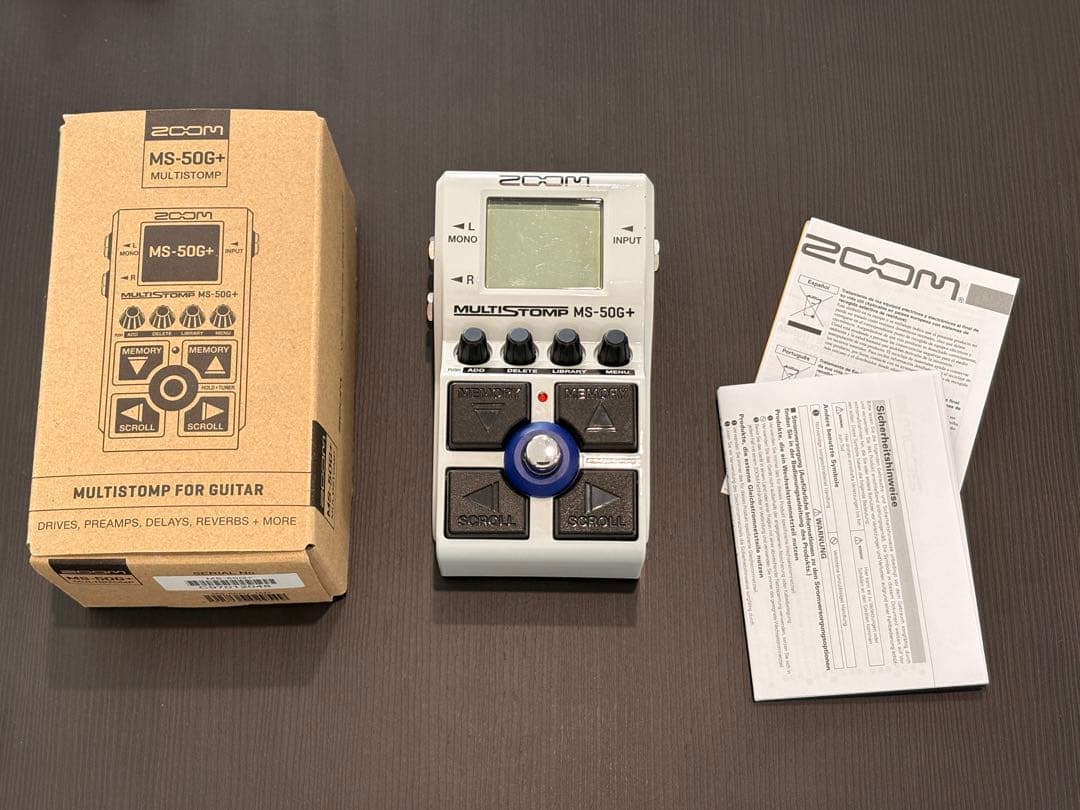 ZOOM マルチストンプ MS-50G+