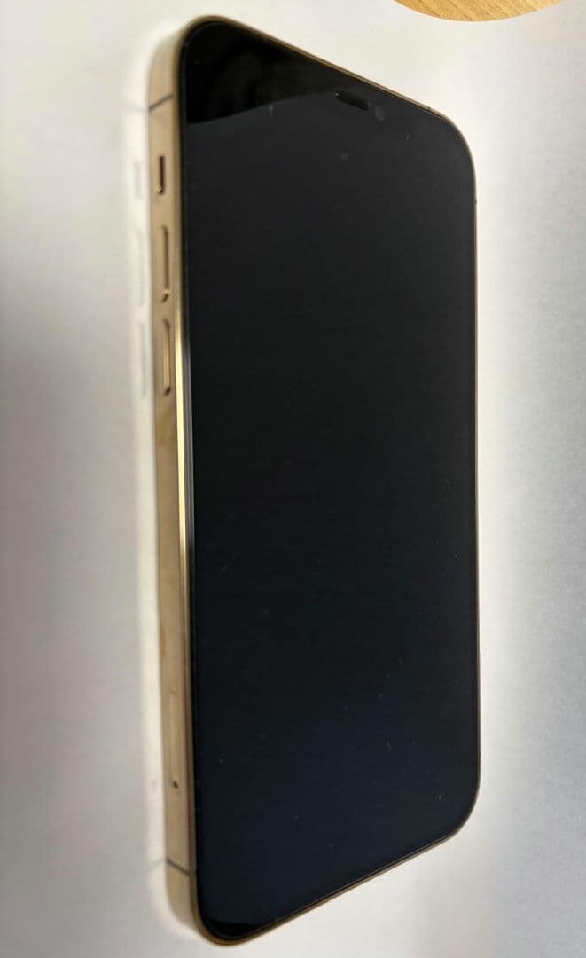 「SIMロックなし」Apple iPhone 12 Pro ゴールド 箱付き