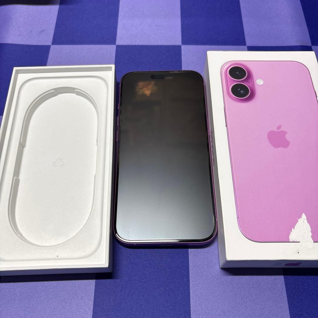 iPhone16 256GB ピンク SIMフリー 超美品