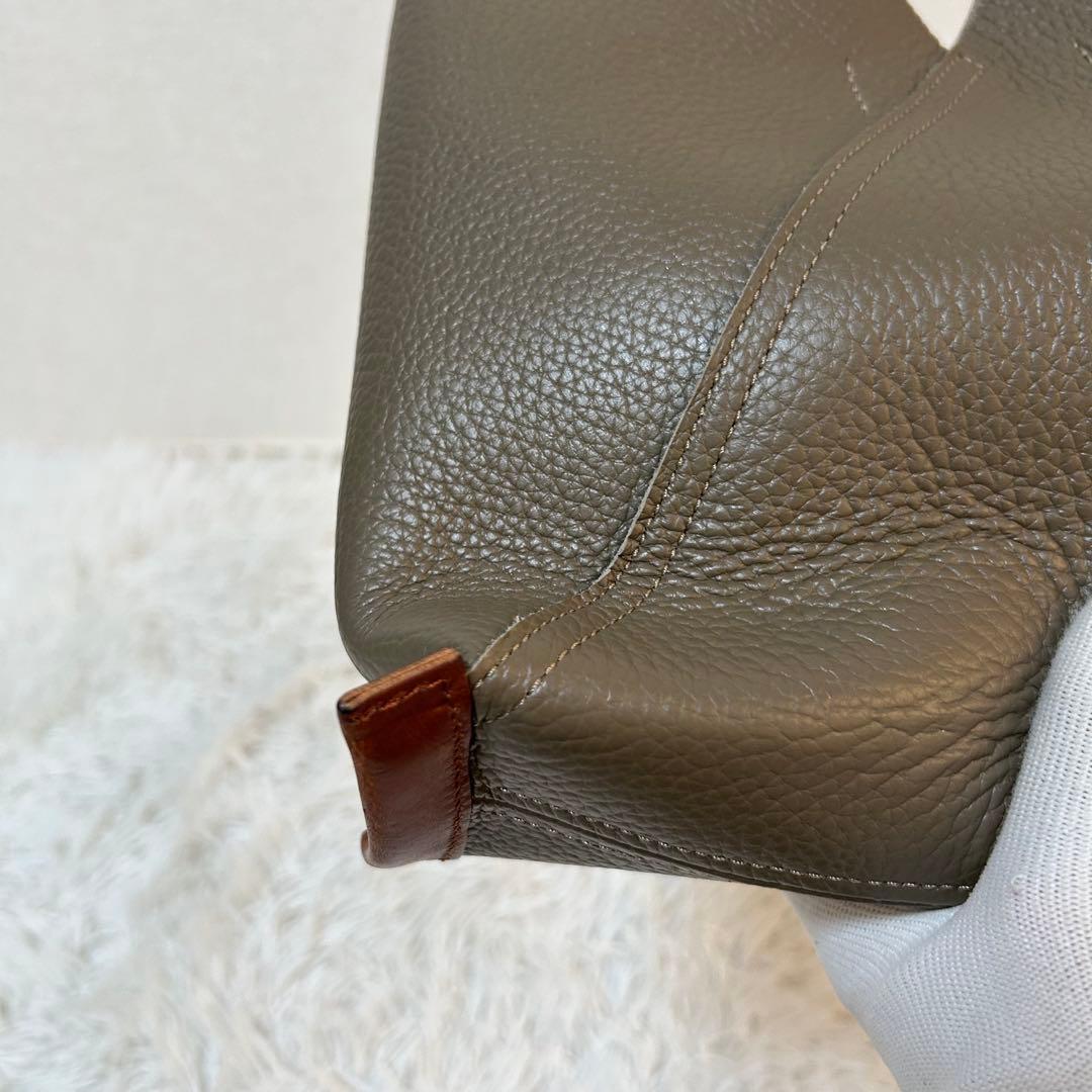 【未使用級✨triangle bag】エンダースキーマ　ハンドバッグ　トープ　革