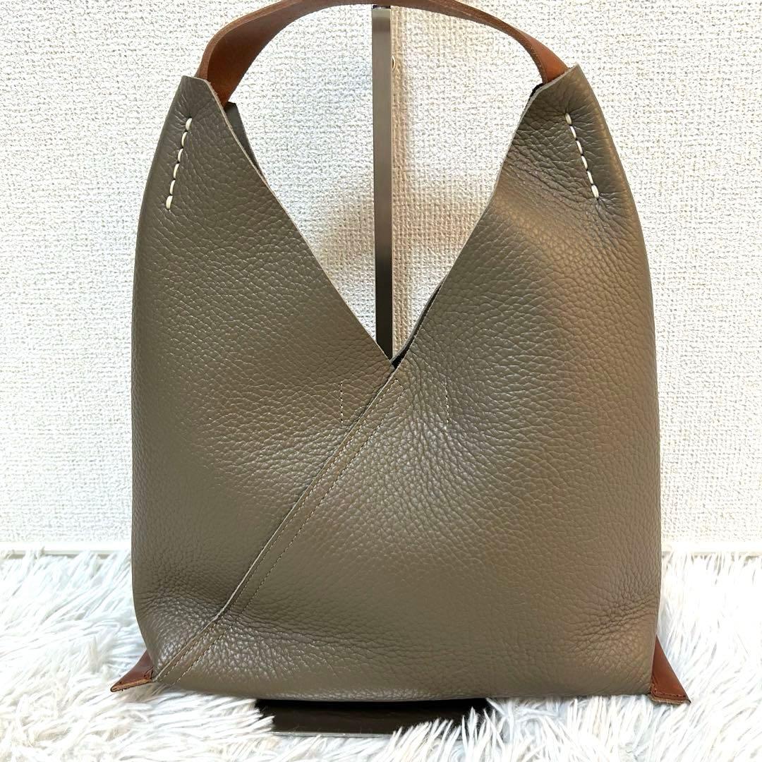 【未使用級✨triangle bag】エンダースキーマ　ハンドバッグ　トープ　革