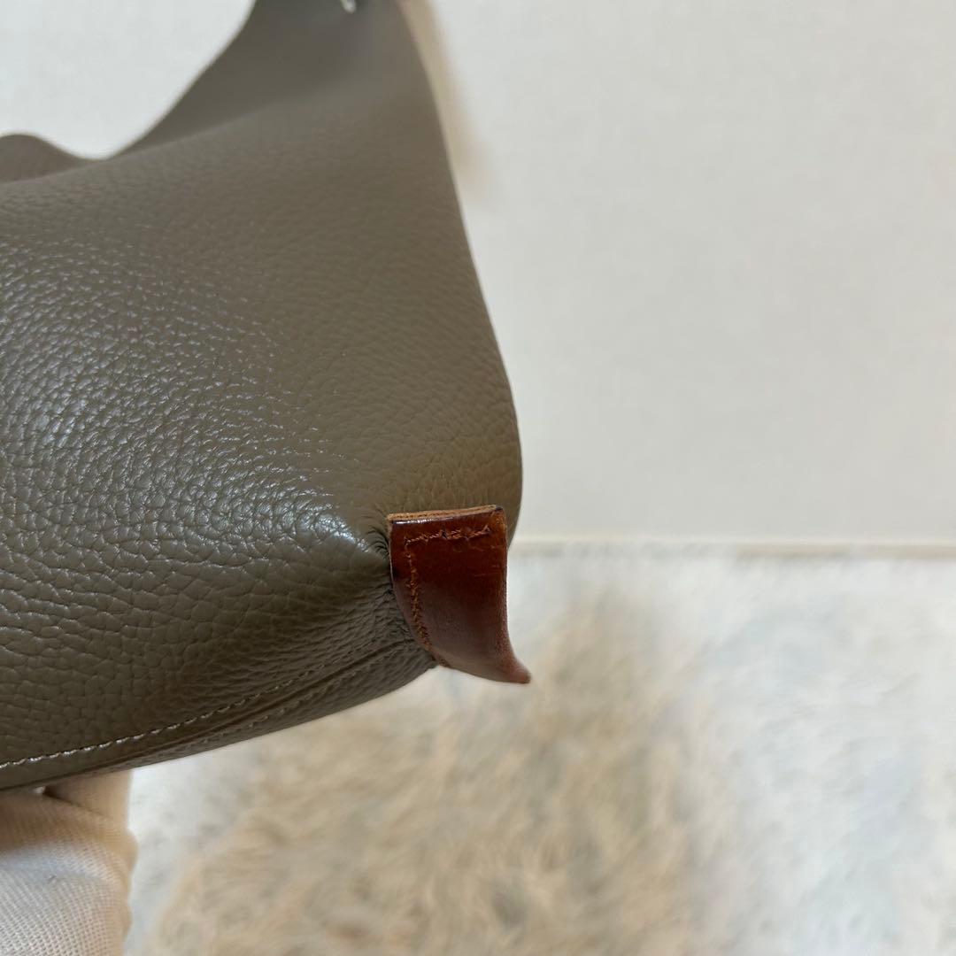 【未使用級✨triangle bag】エンダースキーマ　ハンドバッグ　トープ　革