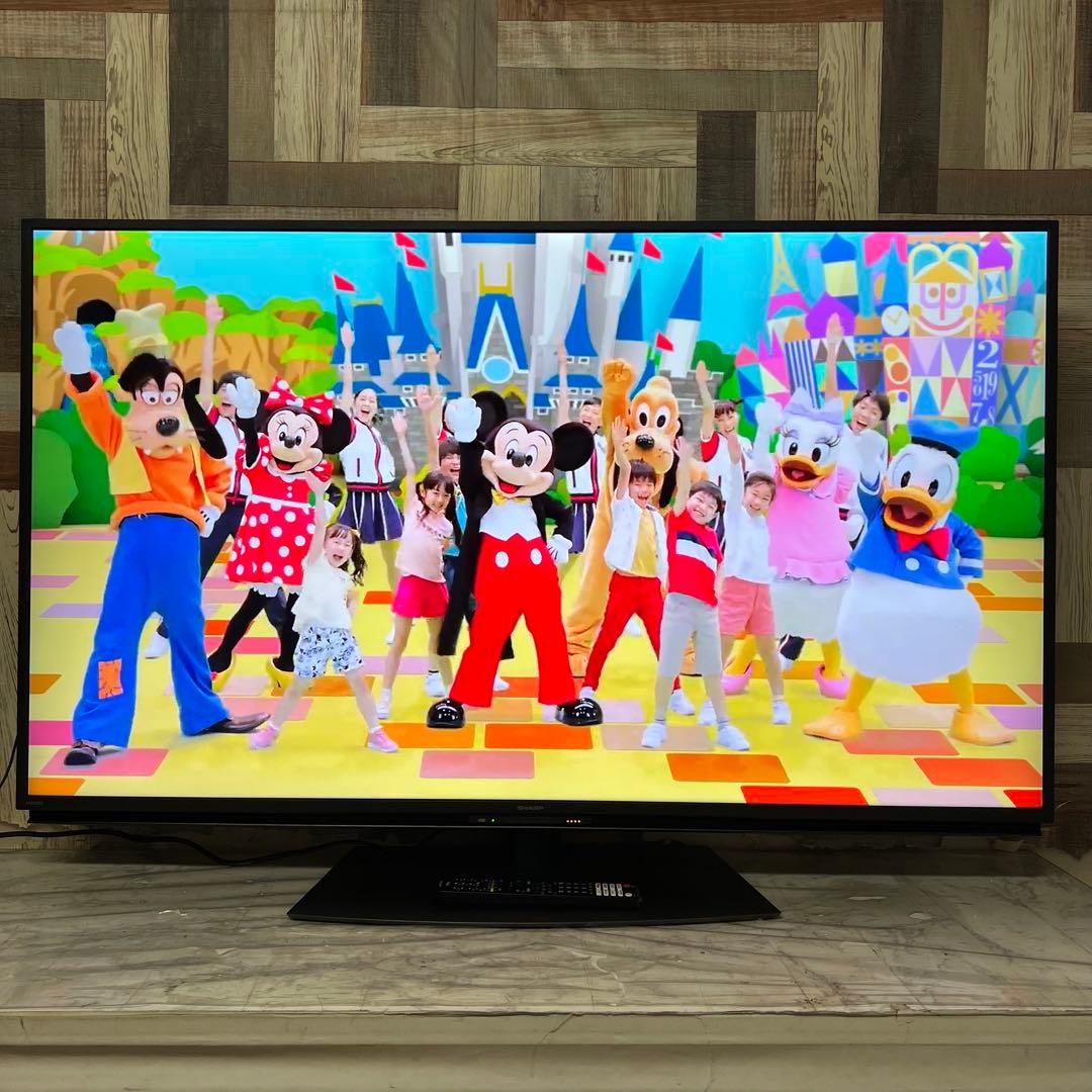 即日受渡❣️全国送料込シャープ未使用品55型4K液晶テレビAQUOS動画アプリ◎