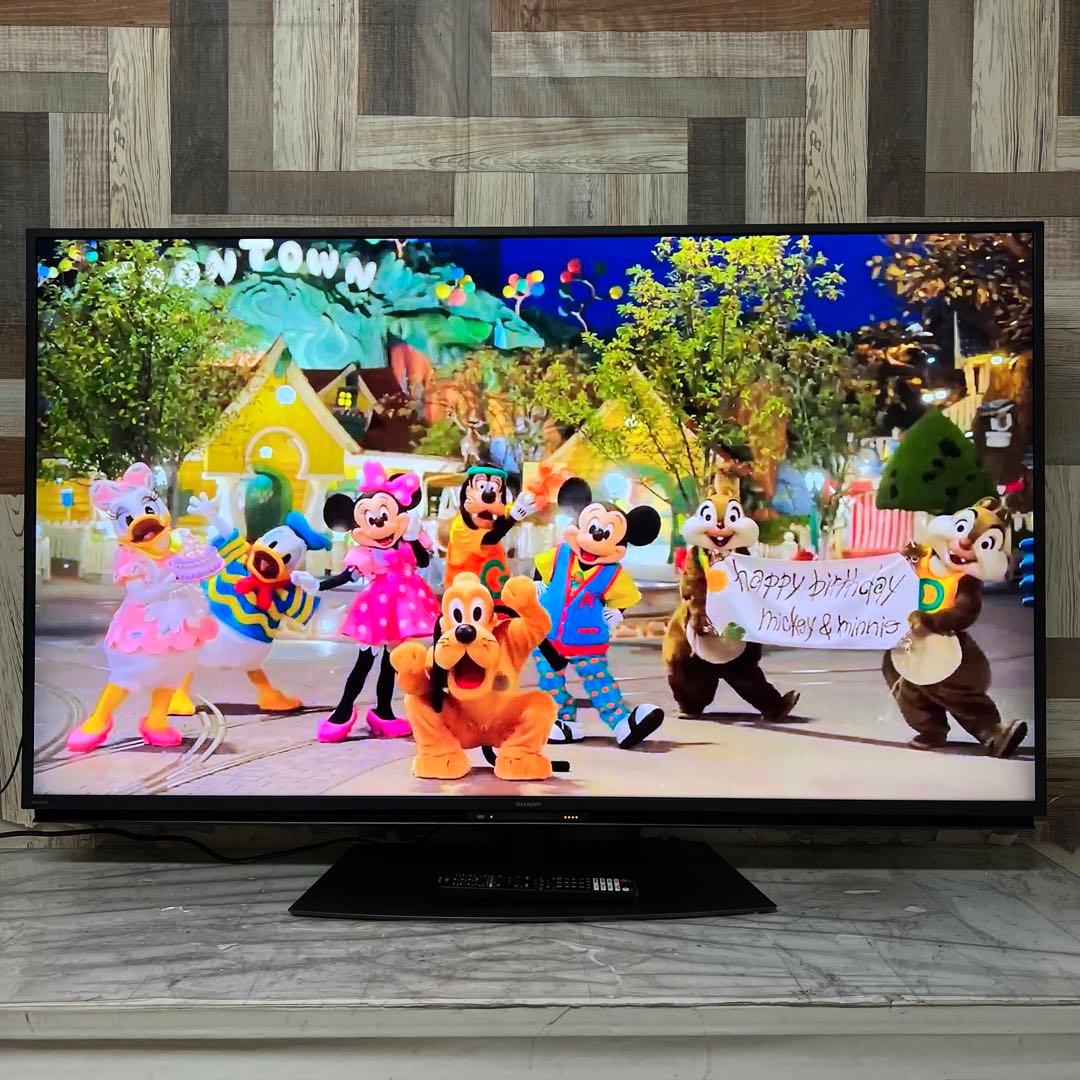 即日受渡❣️全国送料込シャープ未使用品55型4K液晶テレビAQUOS動画アプリ◎