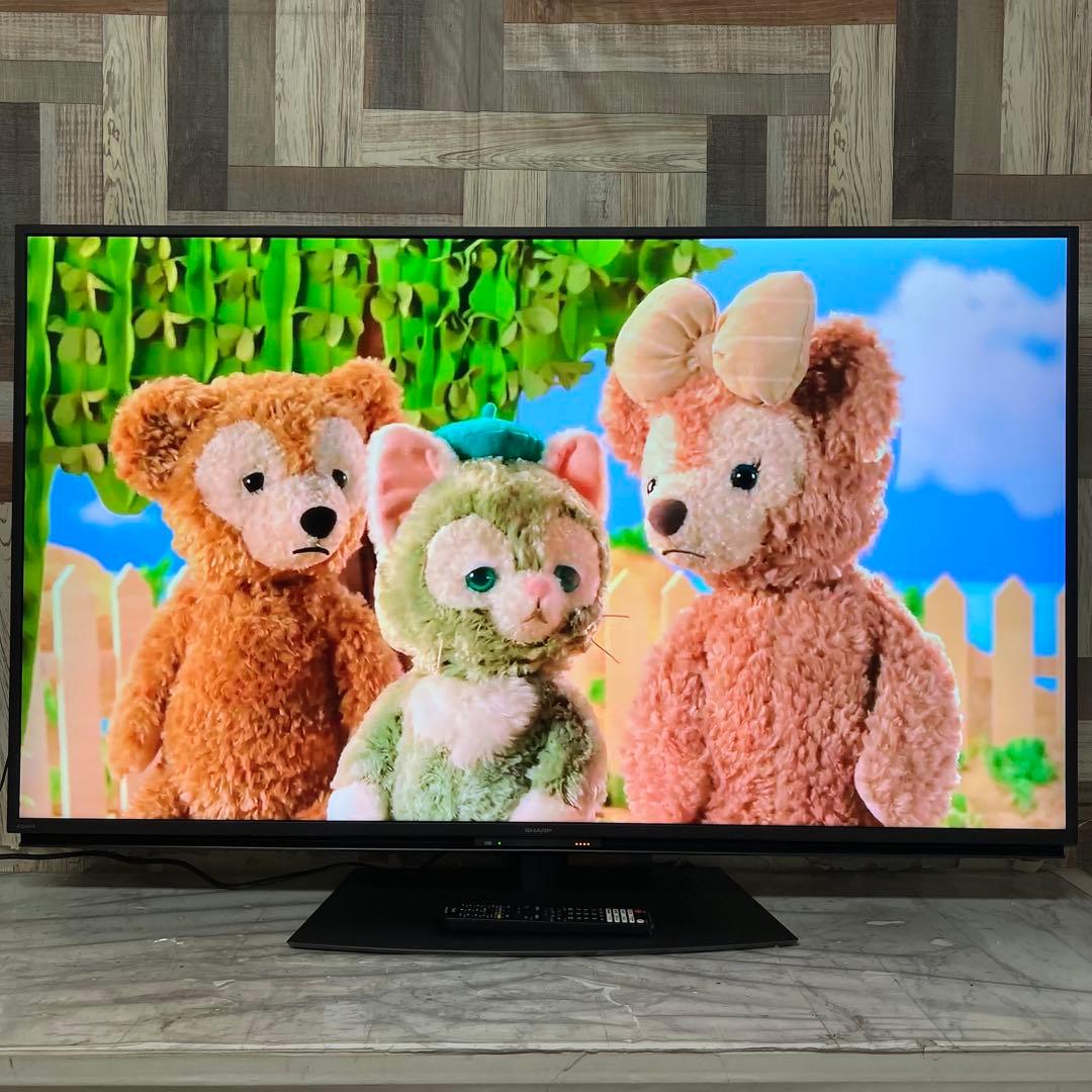 即日受渡❣️全国送料込シャープ未使用品55型4K液晶テレビAQUOS動画アプリ◎