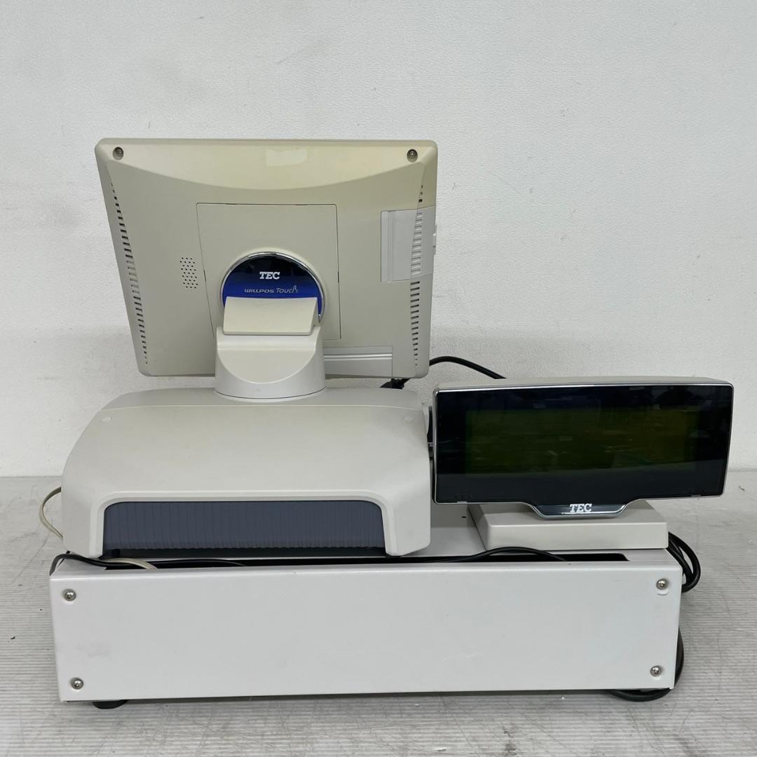 東芝テック 電子レジスター POSレジ TEC QT-10 ② J0771