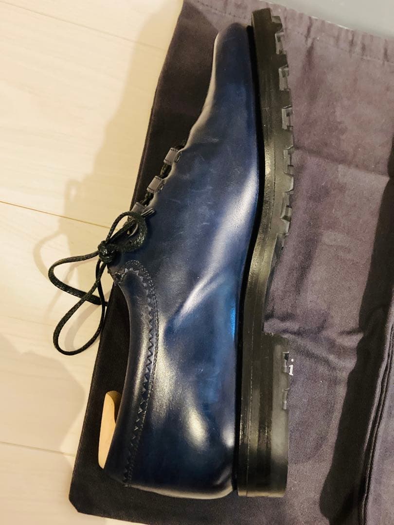 ベルルッティ ニューウルティマ パティーヌ ブルー