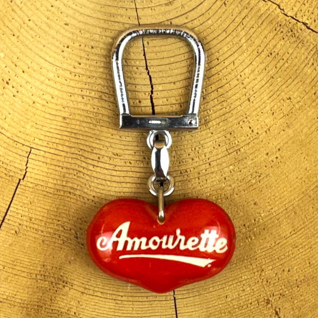 ブルボンキーホルダー Amourette ハート フランス アンティーク
