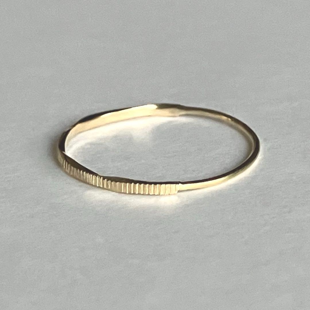 K18 18金　13号　リング　33