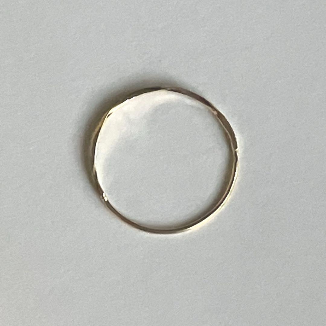 K18 18金　13号　リング　33