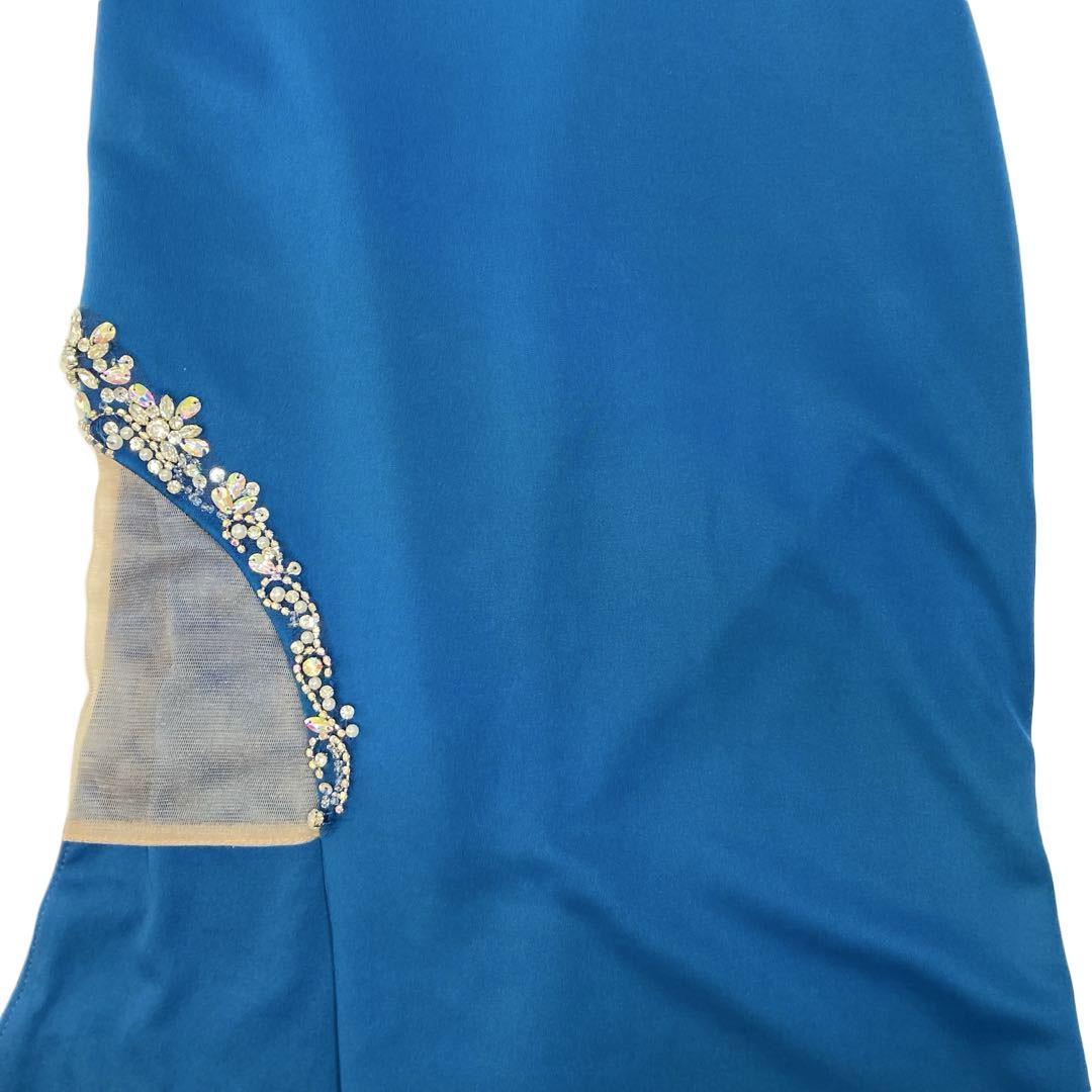 AngelR エンジェルアール バストビジューデザインキャミソールロングドレス